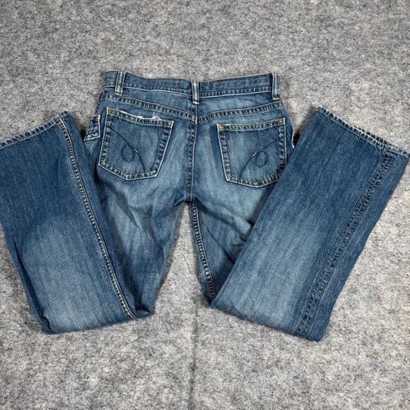 Old Navy Vintage Denim Y2K  90s 2000s Women's Blue Jeans Low Waist Size 6 - Picture 11 of 14